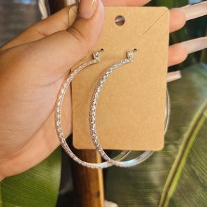 Sterling Silver Hoop Earrings